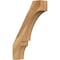 Ekena Millwork 6"W x 22"D x 34"H Balboa Rough Sawn Knee Brace, Western Red Cedar BRC06X22X34BOA00RWR - alternate 1